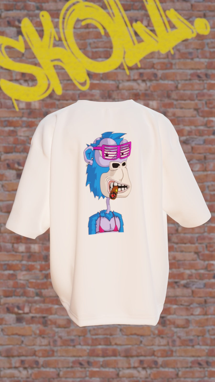 Camiseta de manga corta oversize - MONO